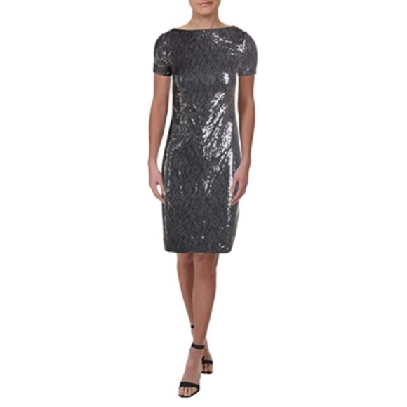 🎁🎄 NWT Ralph Lauren Kayleen Sequin Dress 🎄🎁 - Picture 3 of 10